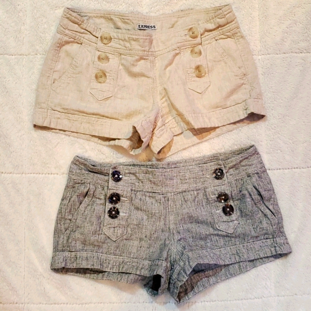 Express Linen Shorts